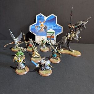 Heroscape Viking Figures Lot Of 9 Tarn Grimnak Jandar Syvarris Raelin Thorgrim